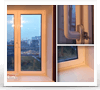 Двухстворчатое окно в панельном доме